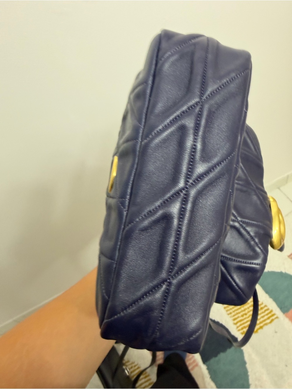 Coach Navy Times Square Tabby - Picture 6 of 6